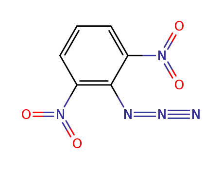 Molecular Structure of 50906-99-5 (Benzene, 2-azido-1,3-dinitro-)