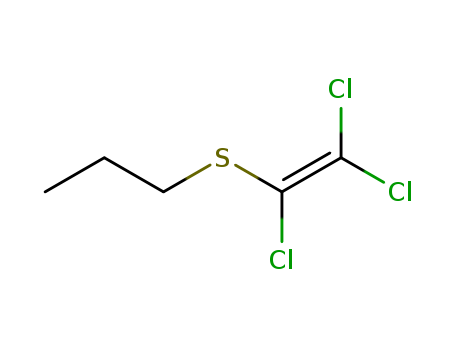 Propane, 1-[(trichloroethenyl)thio]-
