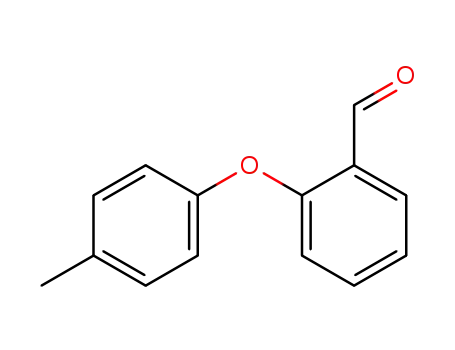 Molecular Structure of 19434-35-6 (2-(4-METHYLPHENOXY)BENZENECARBALDEHYDE)