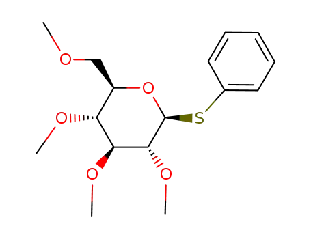 phenyl 2,3,4,6-tetra-O-methyl-1-thio-β-D-glucopyranoside