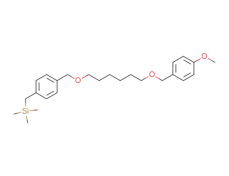 {4-[({6-[(4-methoxybenzyl)oxy]hexyl}oxy)methyl]benzyl}trimethylsilane