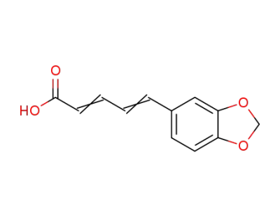5-(3,4-メチレンジオキシフェニル)-2,4-ペンタジエン酸