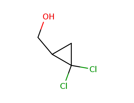Molecular Structure of 5365-23-1 ((2,2-Dichlorocyclopropyl)methanol)
