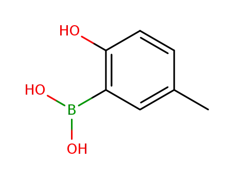 2- 하이드 록시 -5- 메틸페닐 보론 산