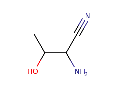 Molecular Structure of 344328-90-1 (2-amino-3-hydroxybutyronitrile)