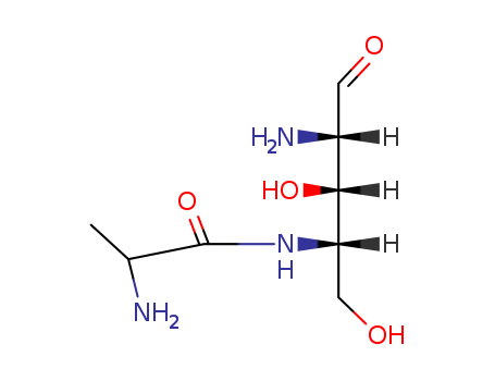 L-Arabinose,2-amino-4-[[(2R)-2-amino-1-oxopropyl]amino]-2,4-dideoxy-