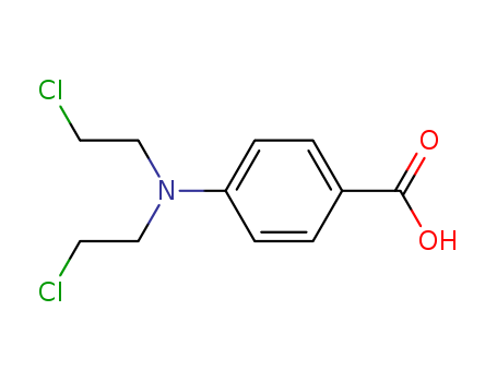 Benzoic acid,4-[bis(2-chloroethyl)amino]-