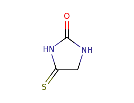 Molecular Structure of 16310-60-4 (4-Thioxo-2-iMidazolidinone)