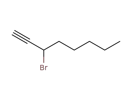 Molecular Structure of 24480-16-8 (1-Octyne, 3-bromo-)