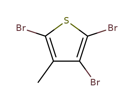 Molecular Structure of 67869-13-0 (2,3,5-TRIBROMO-4-METHYLTHIOPHENE)