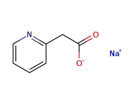 Molecular Structure of 67870-16-0 (sodium pyridine-2-acetate)