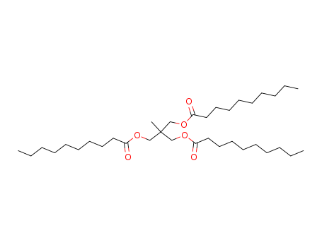 2-Methyl-2-(((1-oxodecyl)oxy)methyl)-1,3-propanediyl didecanoate