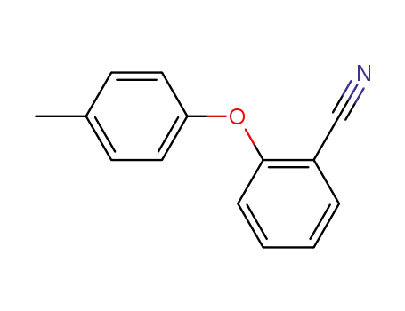 Molecular Structure of 79365-05-2 (Benzonitrile, 2-(4-methylphenoxy)-)