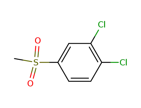 Molecular Structure of 38452-47-0 (1,2-DICHLORO-4-(METHYLSULFONYL)BENZENE)