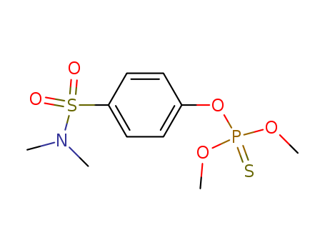 Phosphorothioic acid,O-[4-[(dimethylamino)sulfonyl]phenyl] O,O-dimethyl ester