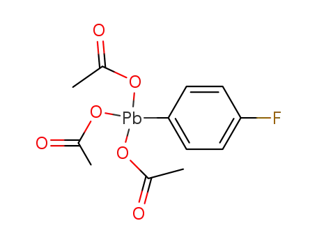 Tris(acetyloxy)(4-fluorophenyl)plumbane