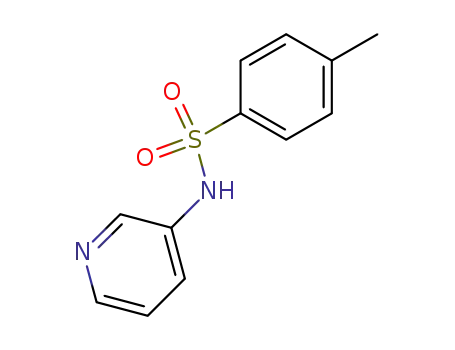 Molecular Structure of 65523-65-1 (Benzenesulfonamide, 4-methyl-N-3-pyridinyl-)