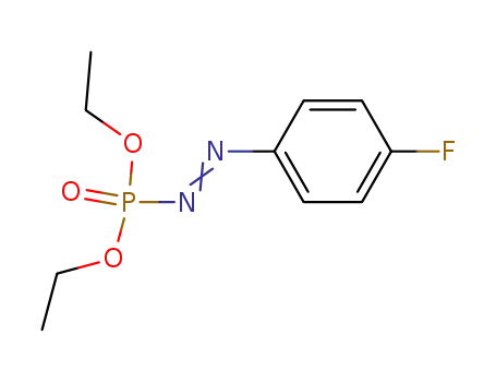 Phosphonic acid, [(4-fluorophenyl)azo]-, diethyl ester
