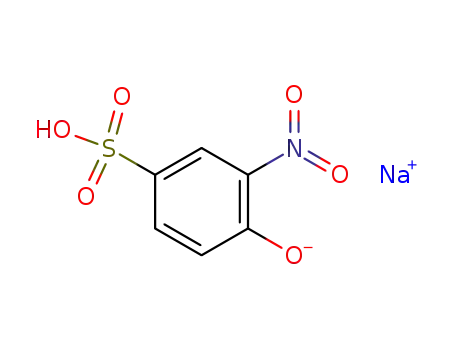 Molecular Structure of 6313-34-4 (4-hydroxy-3-nitro-benzenesulfonic acid)