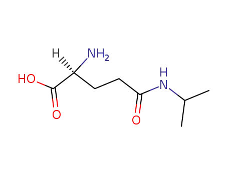 Molecular Structure of 4311-12-0 (2-amino-4-(propan-2-ylcarbamoyl)butanoic acid)