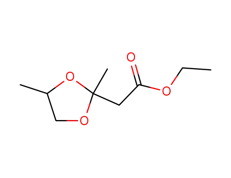 Molecular Structure of 6290-17-1 (ETHYL ACETOACETATE PROPYLENE GLYCOL KETAL)