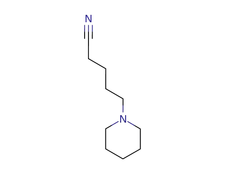 Molecular Structure of 4734-49-0 (5-Piperidinovaleronitrile)