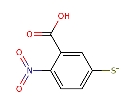 3-carboxy-4-nitrobenzenethiolate