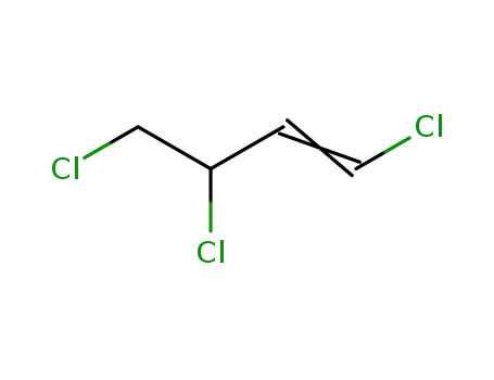Molecular Structure of 41601-58-5 (1,3,4-Trichloro-1-butene)
