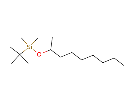 Molecular Structure of 272788-08-6 (Silane, (1,1-dimethylethyl)dimethyl[(1-methyloctyl)oxy]-)