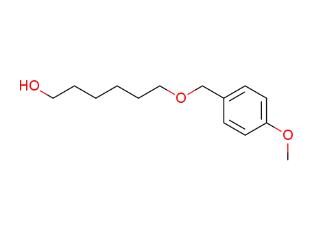 Molecular Structure of 105192-33-4 (1-Hexanol, 6-[(4-methoxyphenyl)methoxy]-)