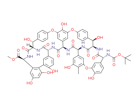 C<sub>65</sub>H<sub>59</sub>N<sub>7</sub>O<sub>21</sub>