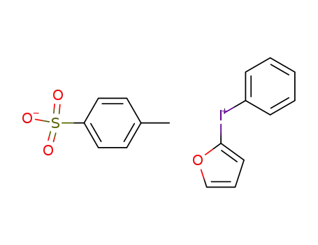Molecular Structure of 85925-49-1 (2-furan-(phenyl)iodonium tosylate)
