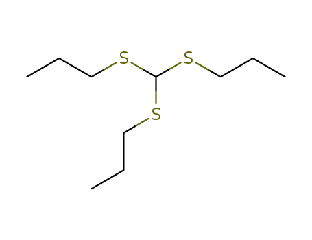 Molecular Structure of 59969-91-4 (Propane, 1,1',1''-[methylidynetris(thio)]tris-)