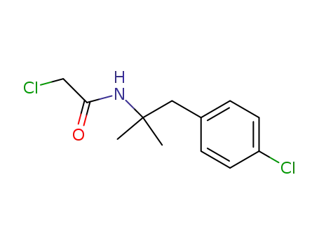 2-chloro-N-(1-(4-chlorophenyl)-2-methylpropan-2-yl)acetamide