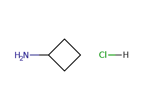 Molecular Structure of 6291-01-6 (Cyclobutylamine hydrochloride)