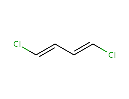 Molecular Structure of 3588-12-3 ((1E,3E)-1,4-Dichloro-1,3-butadiene)