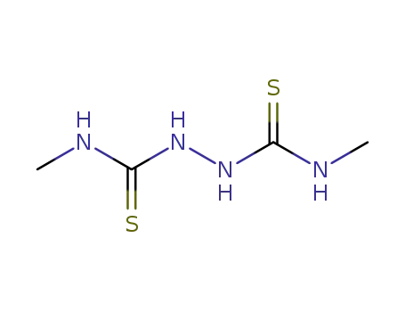Molecular Structure of 38451-14-8 (N,N'-dimethylhydrazodicarbothioamide)