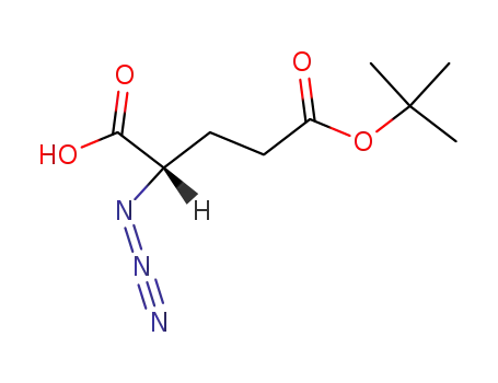 Molecular Structure of 114519-06-1 ((S)-5-tert-Butyl hydrogen 2-azidoglutarate (dicyclohexylaMMoniuM) salt)