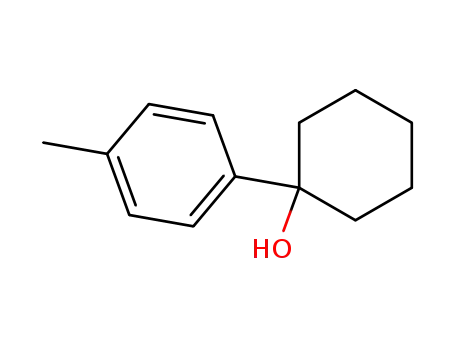 Molecular Structure of 1821-24-5 (1-(p-Tolyl)cyclohexanol)