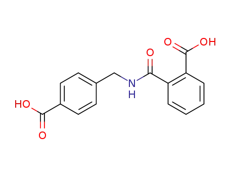 Molecular Structure of 303795-50-8 (4-[(2-carboxy-benzoylamino)-methyl]-benzoic acid)