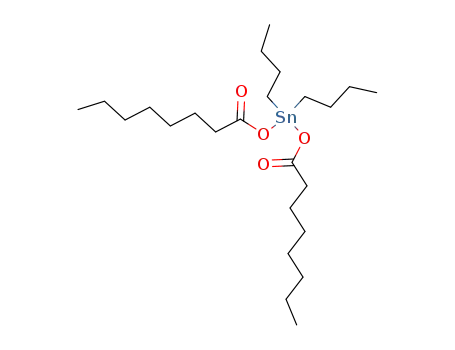Molecular Structure of 4731-77-5 (dibutylbis(octanoyloxy)stannane)