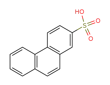 Molecular Structure of 41105-40-2 (2-Phenanthrenesulfonic acid)