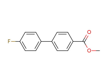 Molecular Structure of 80254-87-1 (Methyl 4'-fluorobiphenyl-4-carboxylate)