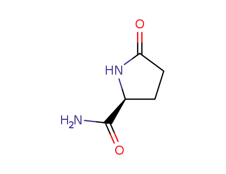 Molecular Structure of 16395-57-6 (L-Pyroglutamamide)
