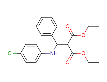 diethyl 2-[(4-chloroanilino)(phenyl)methyl]malonate