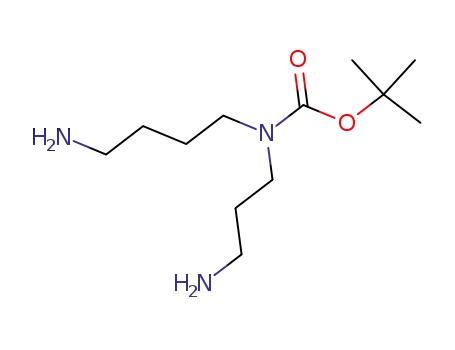 Carbamic acid, (4-aminobutyl)(3-aminopropyl)-, 1,1-dimethylethyl ester