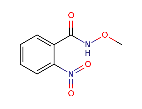 Molecular Structure of 63133-13-1 (Benzamide, N-methoxy-2-nitro-)