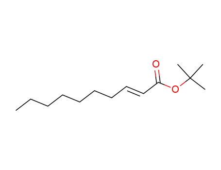 Molecular Structure of 87947-76-0 (2-Decenoic acid, 1,1-dimethylethyl ester, (E)-)