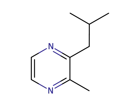 Molecular Structure of 13925-06-9 (2-ISOBUTYL-3-METHYLPYRAZINE)
