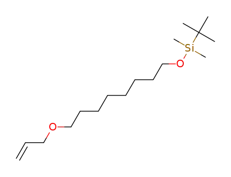 Molecular Structure of 1403675-09-1 ((1-(allyloxy)(8-(tert-butyl)dimethylsiloxy))octane)